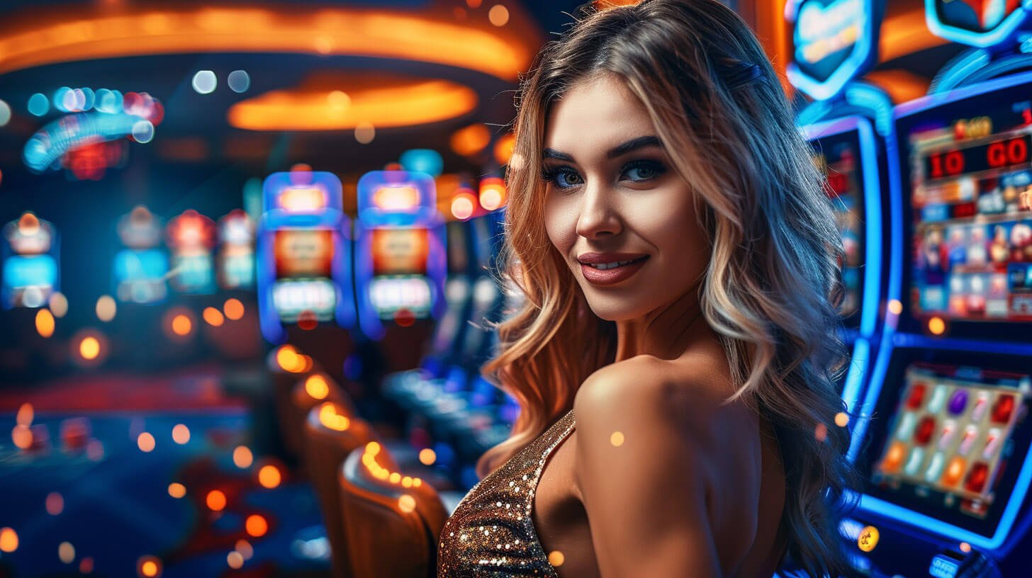 Antarmuka aplikasi kasino bandot4d dengan meja blackjack langsung dan menu navigasi
